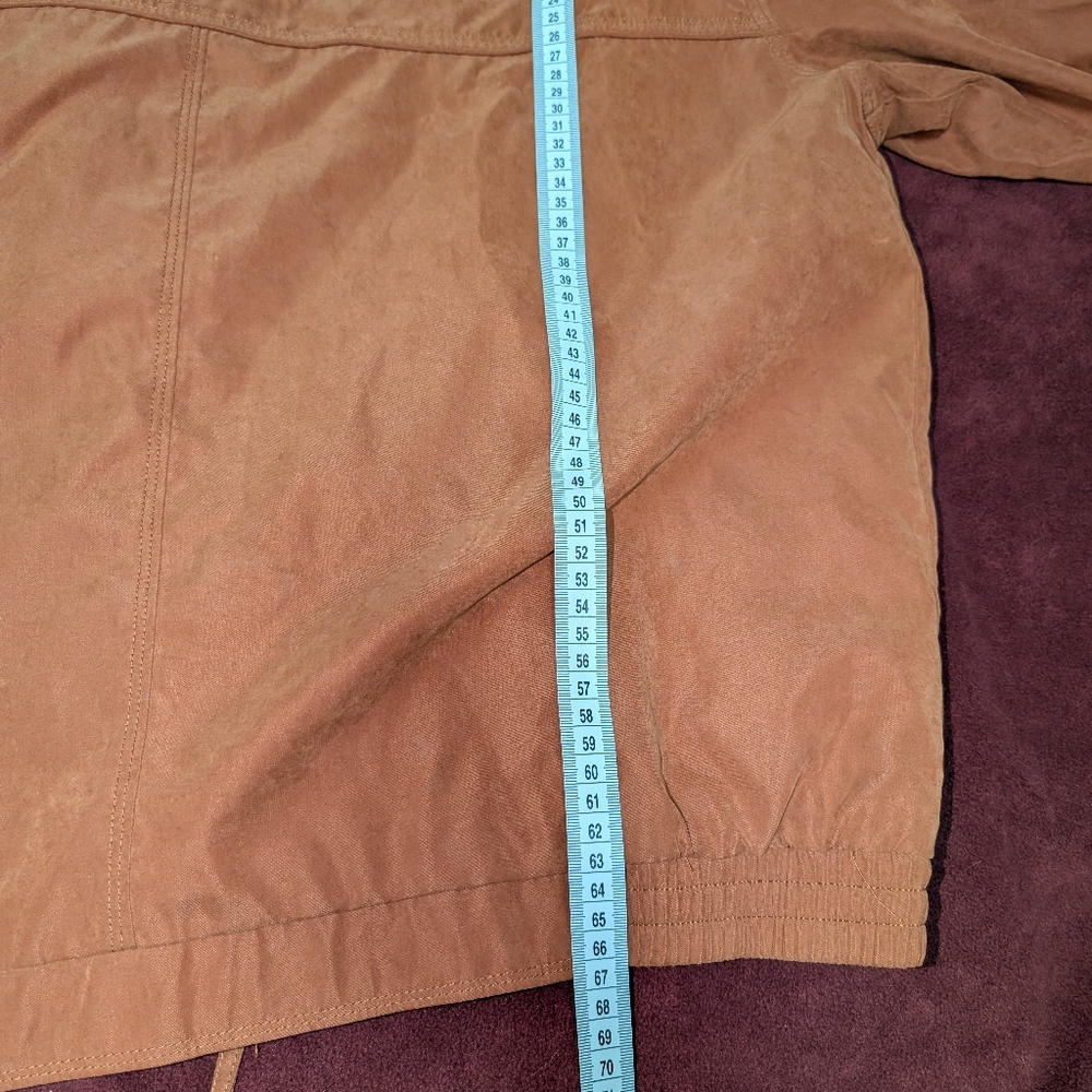 Vintage Britches Burnt Orange Windbreaker Jacket - Size L - Picture 7 of 7